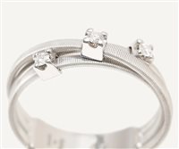  -  - Anillo Marco Bicego Mujer Goa in Oro blanco Diamante 0.09 Ct AG269-B - AG269-B